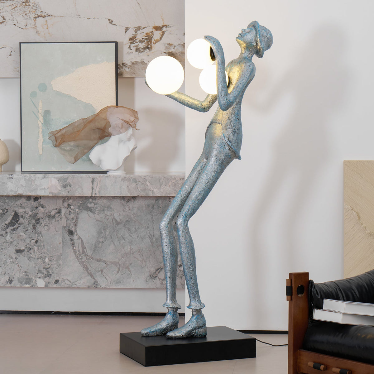Seloia Gentleman Sculpture vloerlamp