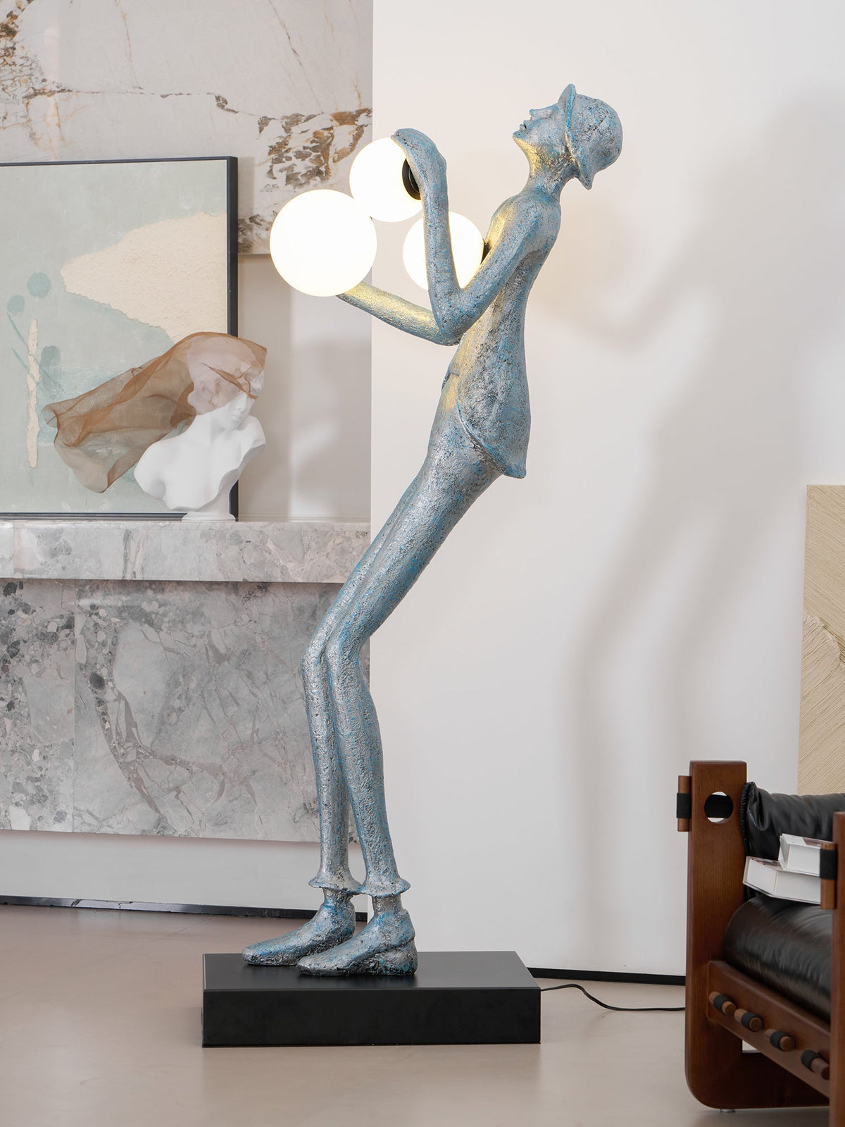 Seloia Gentleman Sculpture vloerlamp