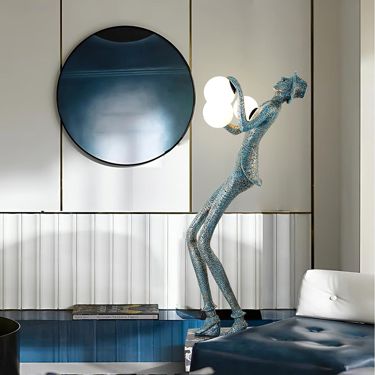 Seloia Gentleman Sculpture vloerlamp