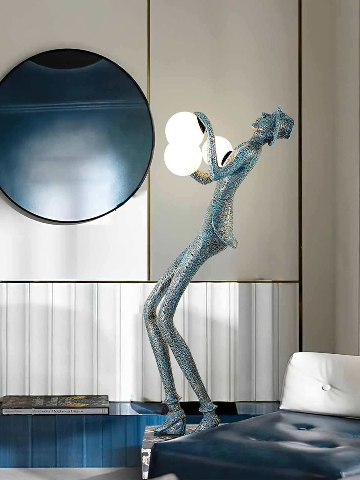 Seloia Gentleman Sculpture vloerlamp