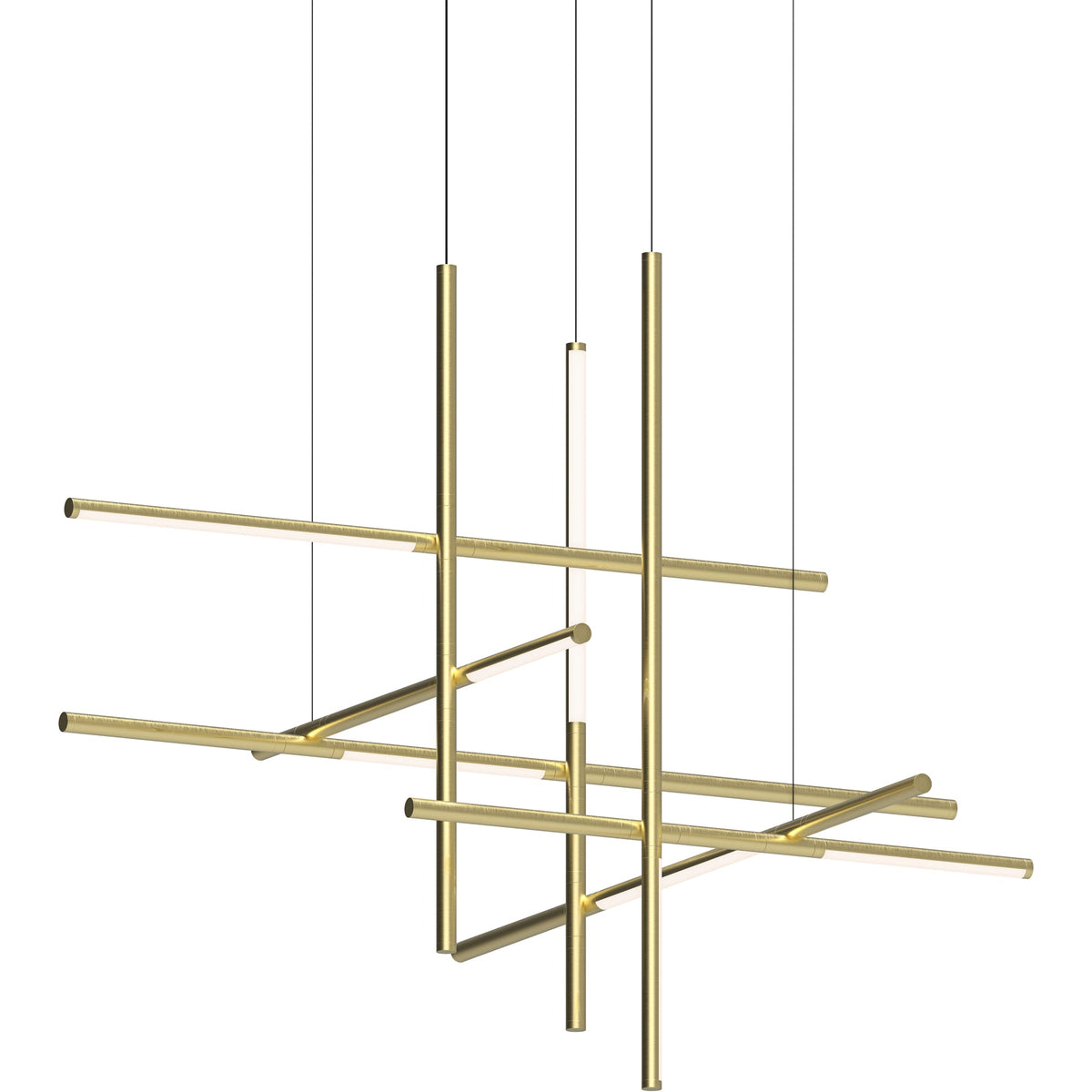 Geometric lineaire hanglamp