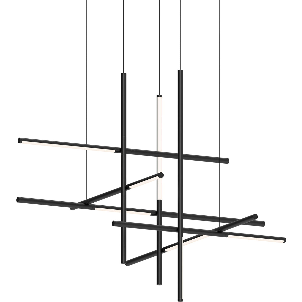 Geometric lineaire hanglamp