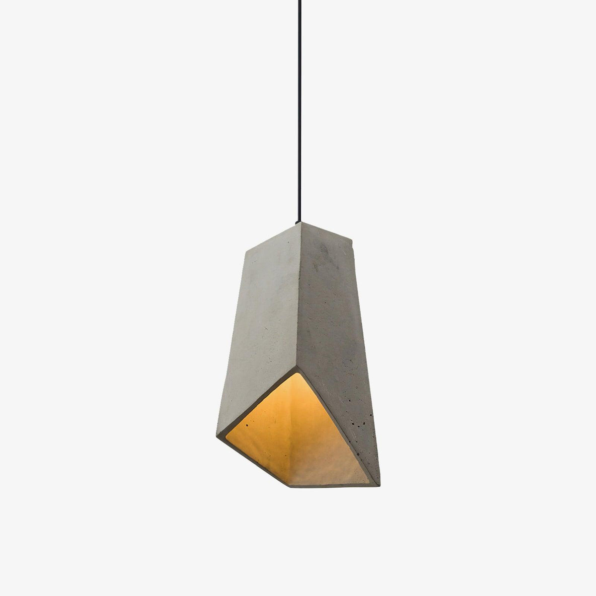 Geo industriële hanglamp van cement