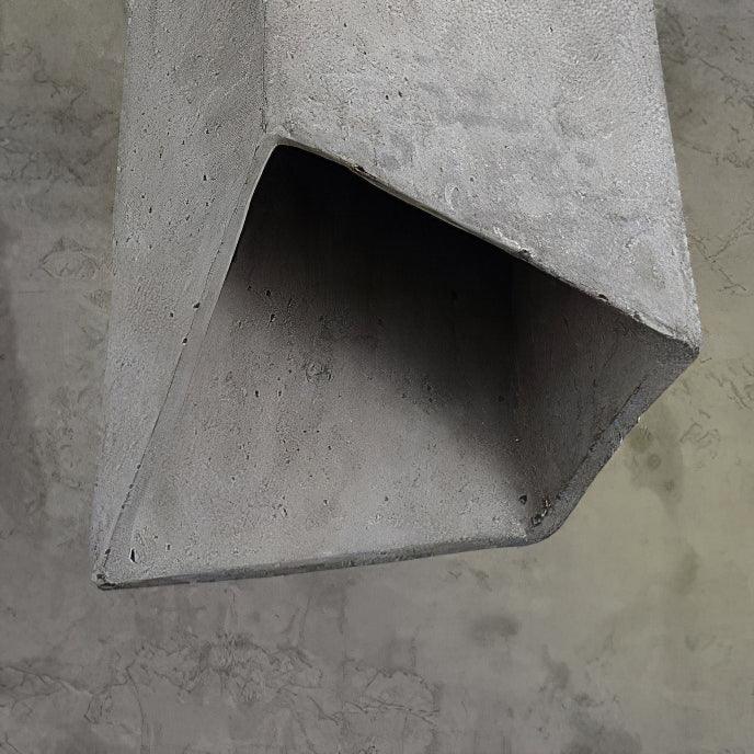 Geo industriële hanglamp van cement