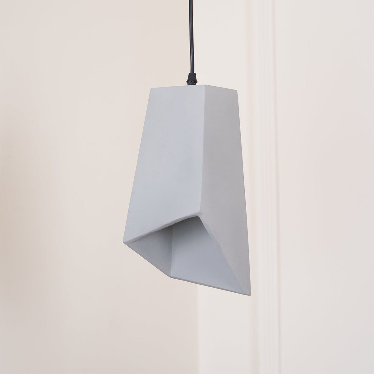 Geo industriële hanglamp van cement