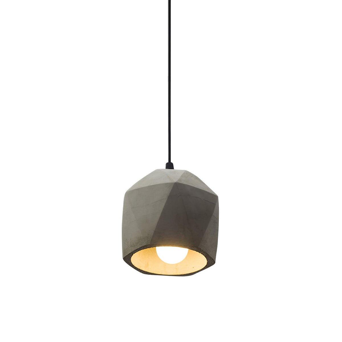 Geo industriële hanglamp van cement