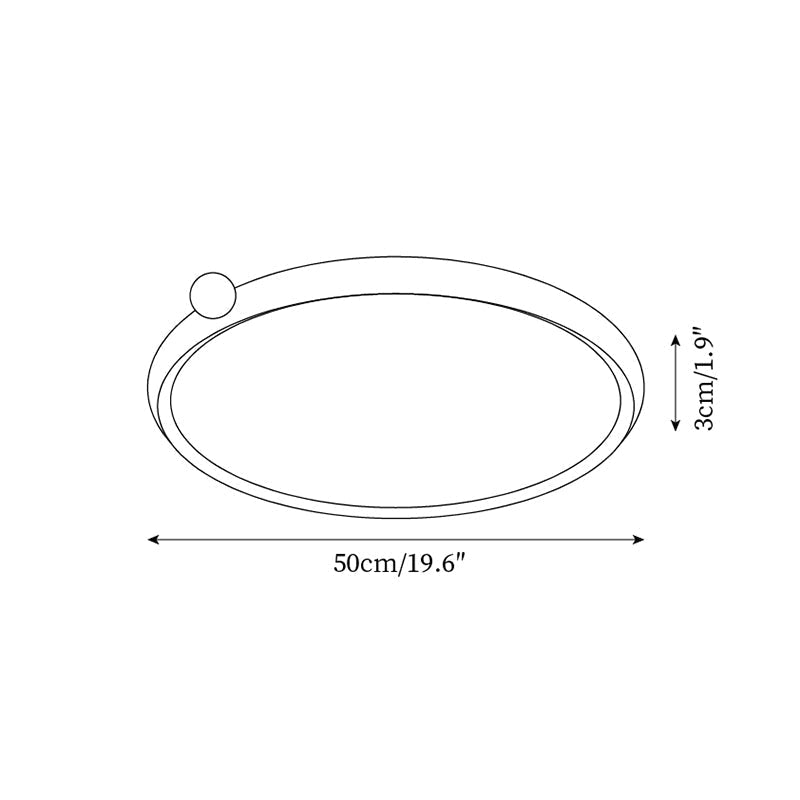 Vianne plafondlamp