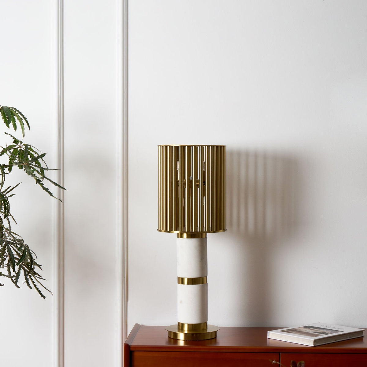 Elios Gilded Cage tafellamp