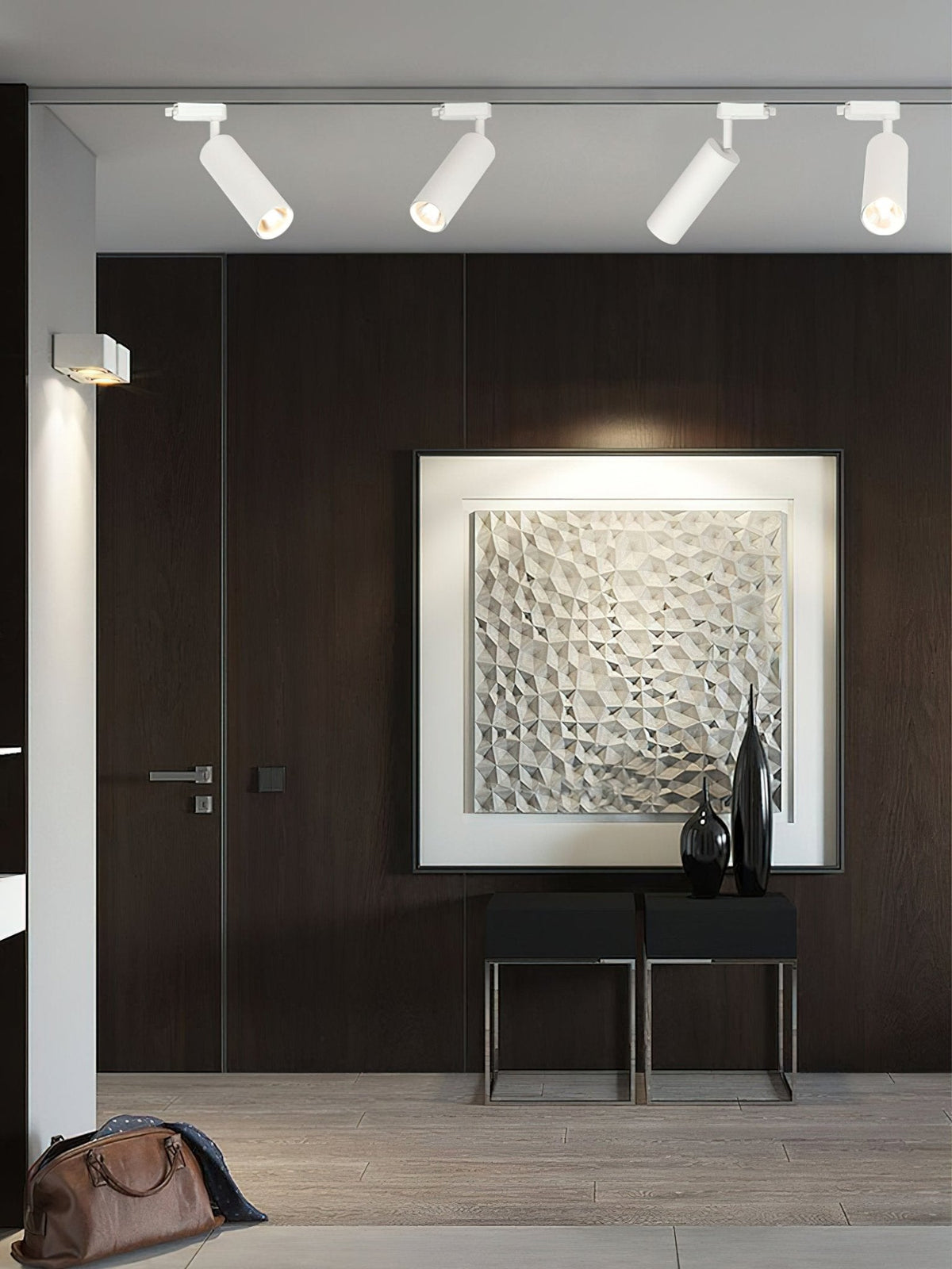Bera Tracklight Gilded Cylindrical voor woonkamer