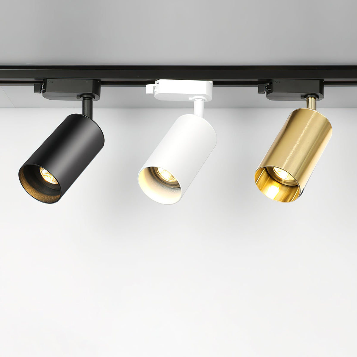Bera Tracklight Gilded Cylindrical voor woonkamer