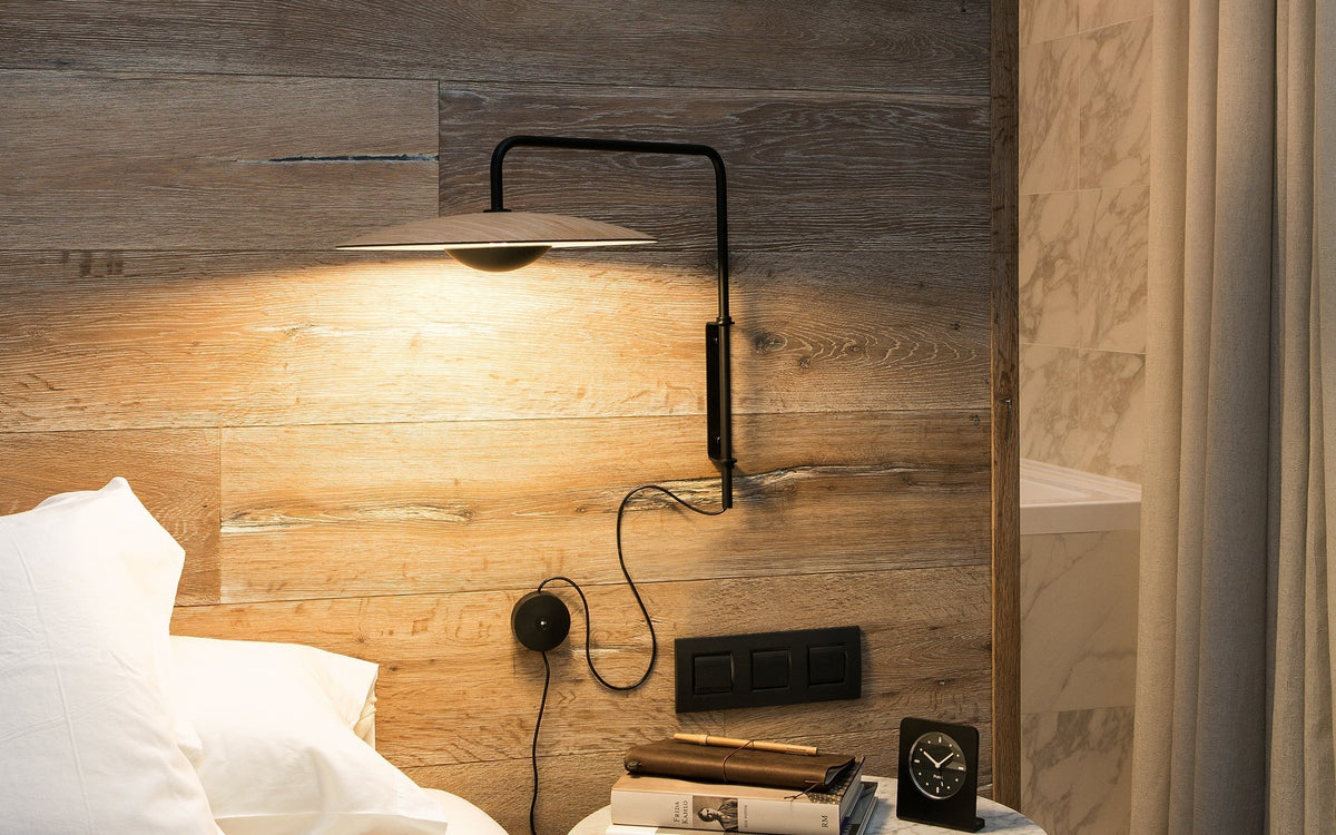 Abnormal klassiek Modern minimalistisch met stekker wandlamp