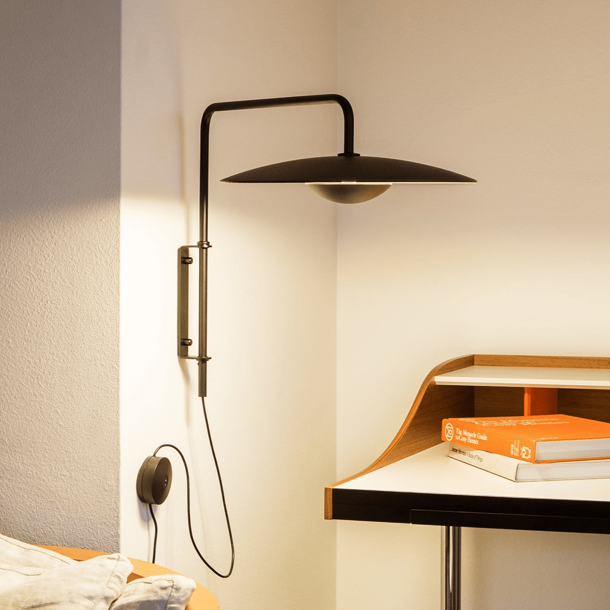 Abnormal klassiek Modern minimalistisch met stekker wandlamp