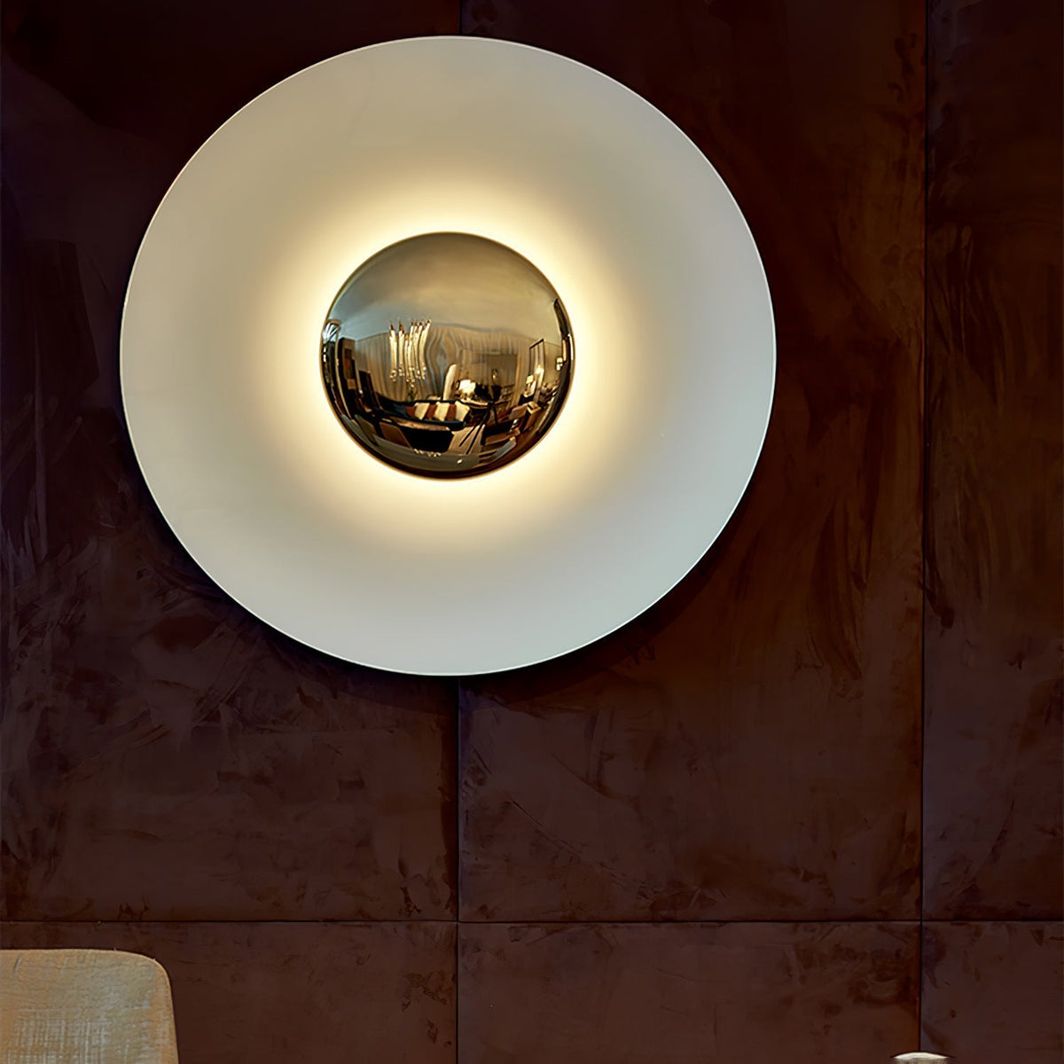 Xevan elegantie Simplicity Glow wandlamp