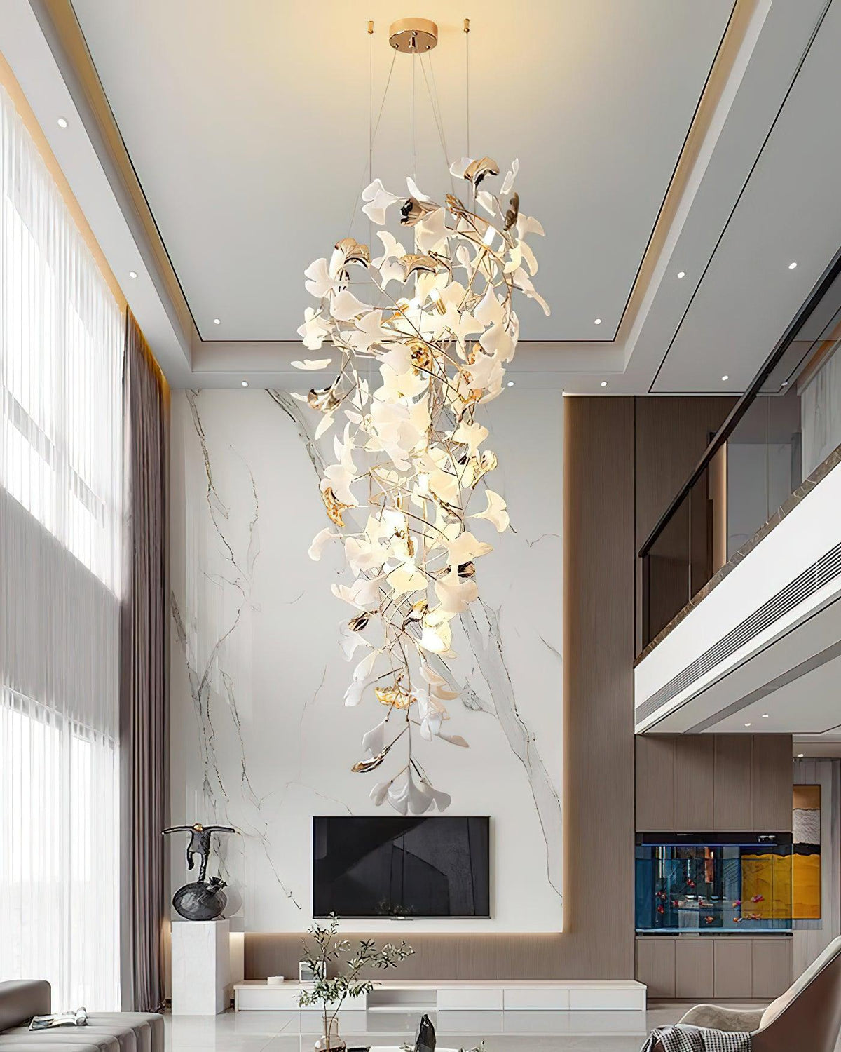 Claire luxe Gingko Kroonluchter