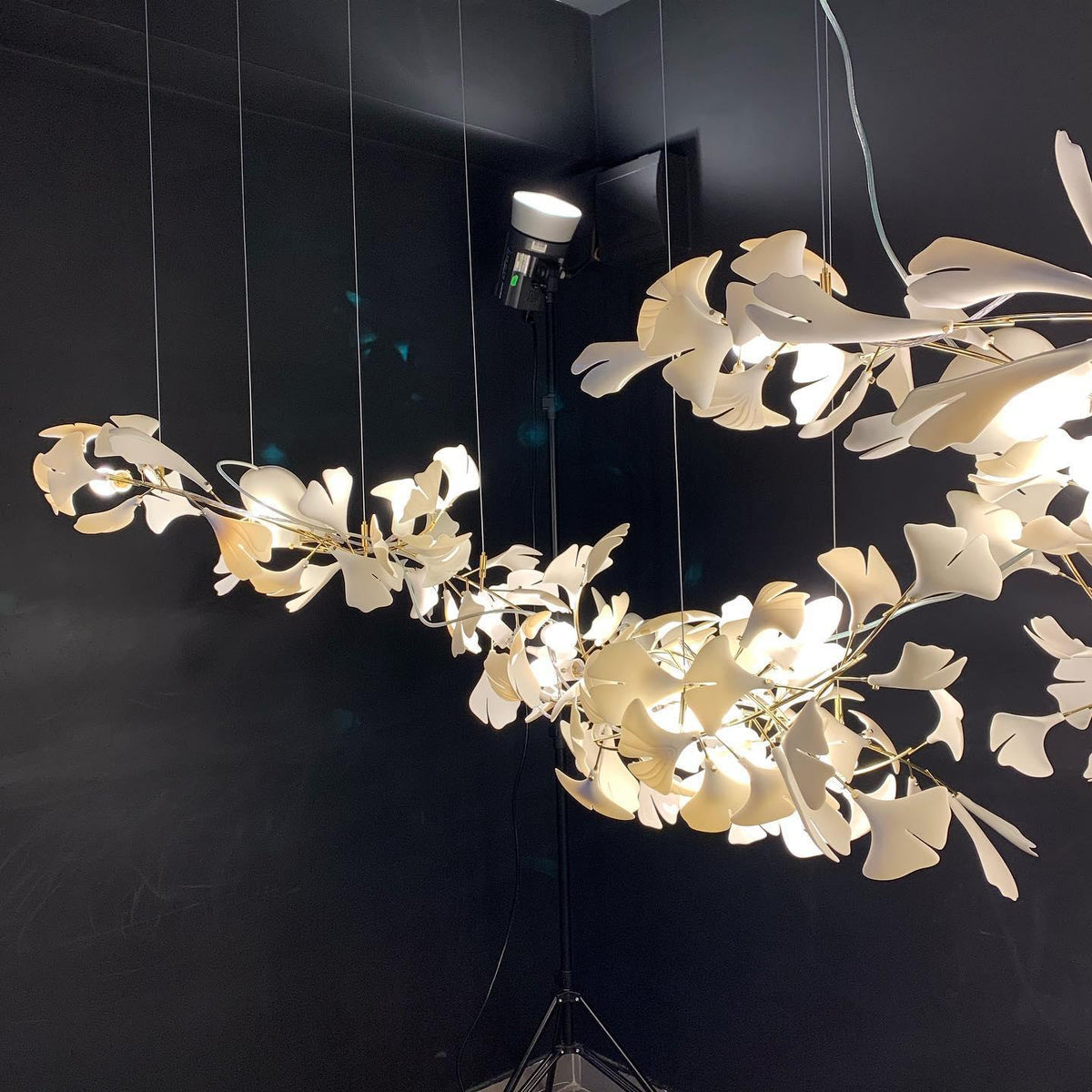 Ceroraine Kroonluchter Gingko A Porselein LED Modern