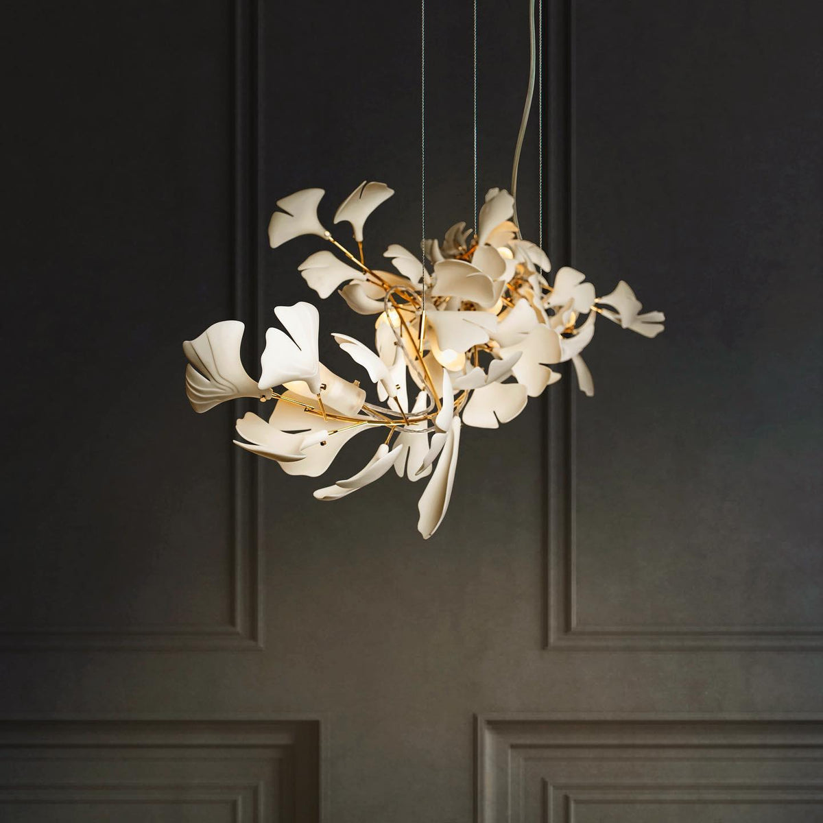 Ceroraine Kroonluchter Gingko A Porselein LED Modern