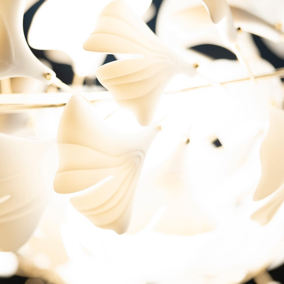 Ceroraine Kroonluchter Gingko A Porselein LED Modern