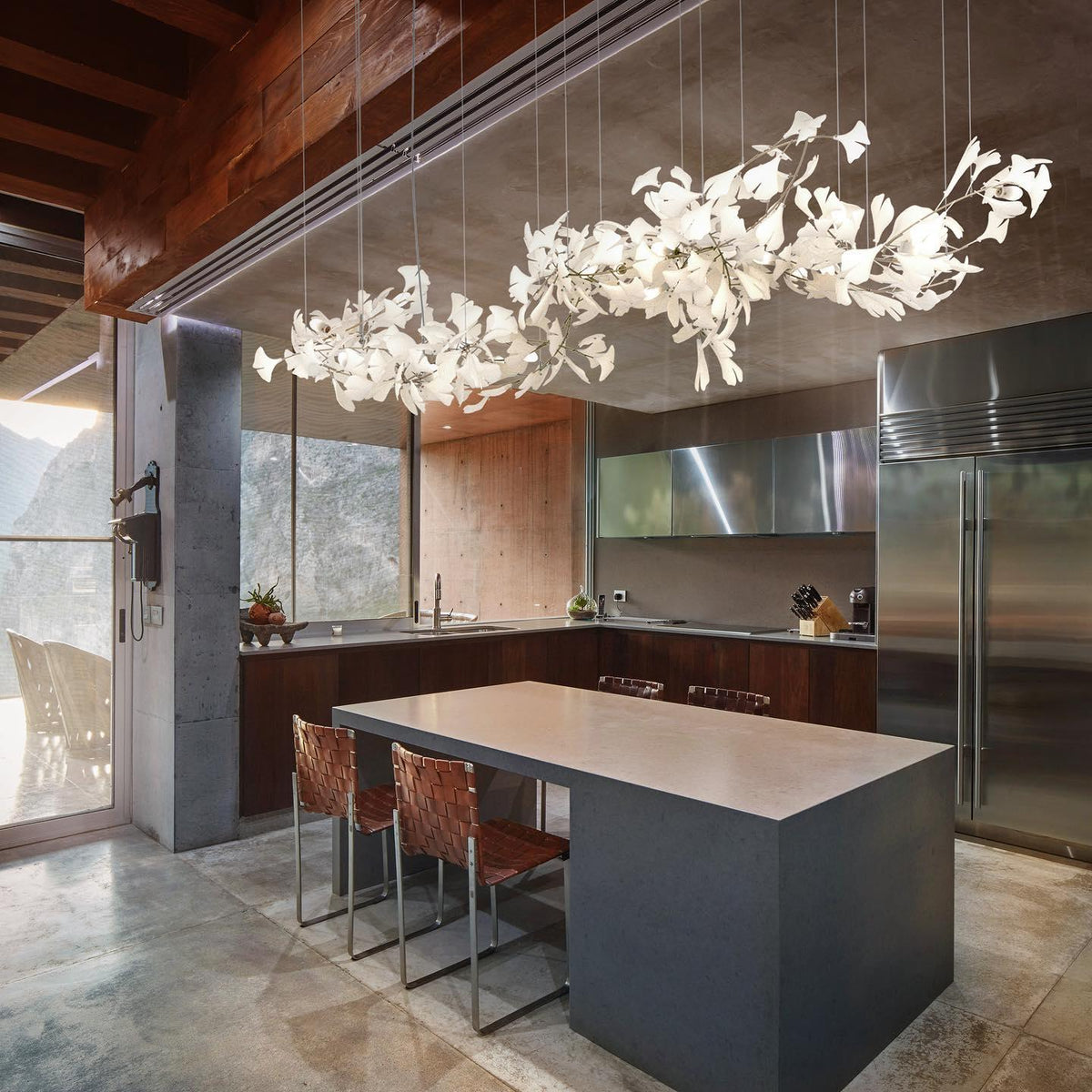 Ceroraine Kroonluchter Gingko A Porselein LED Modern