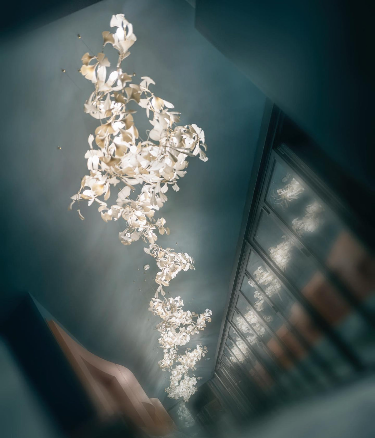 Ceroraine Kroonluchter Gingko A Porselein LED Modern