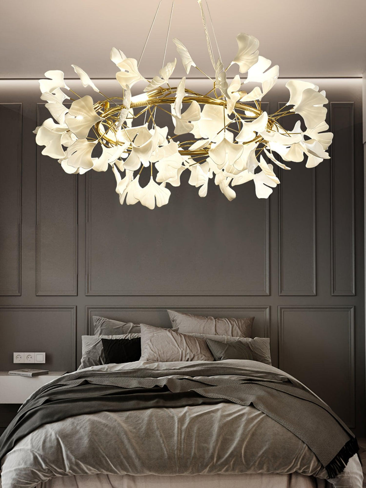 Orelalella Gingko LED kroonluchter met tak