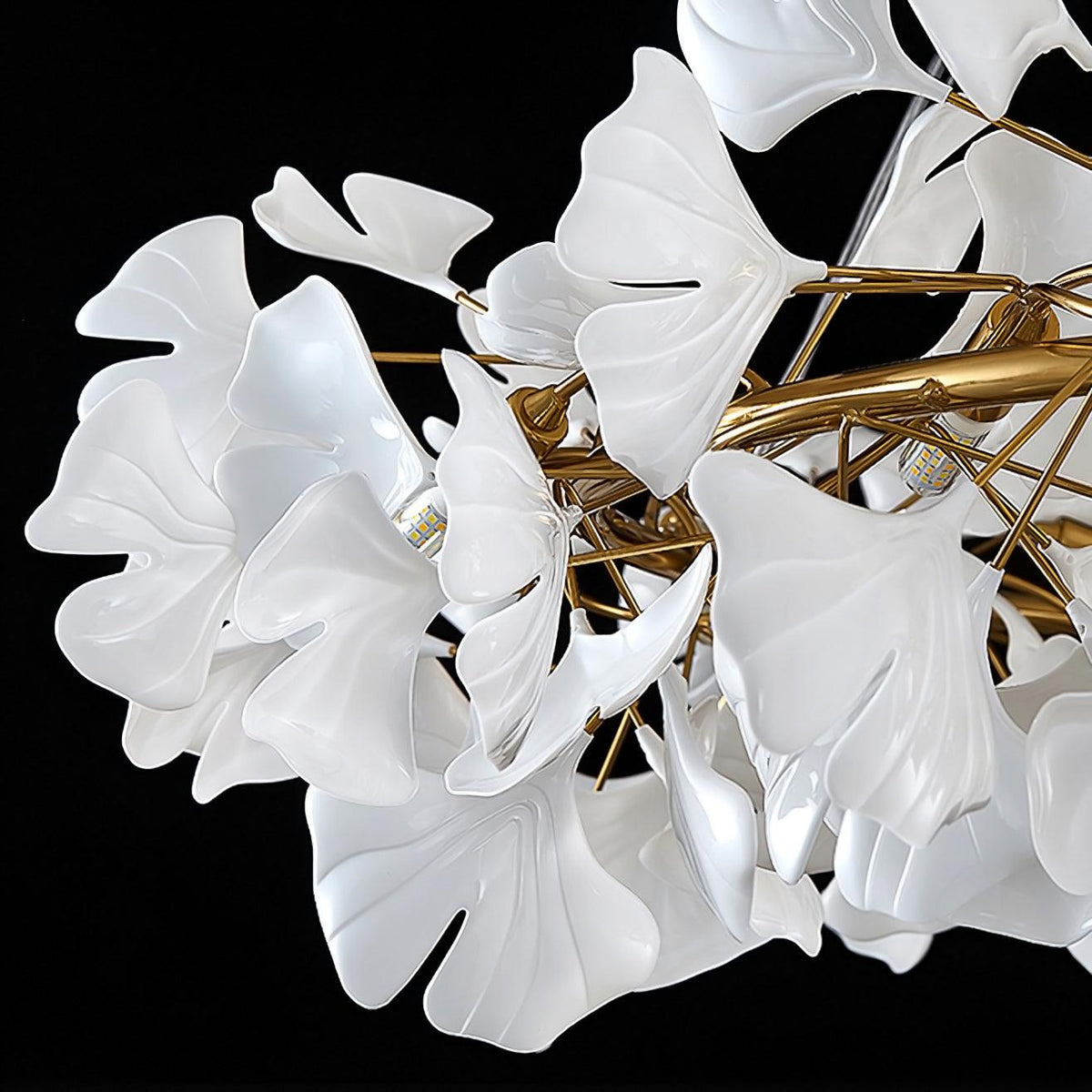 Orelalella Gingko LED kroonluchter met tak