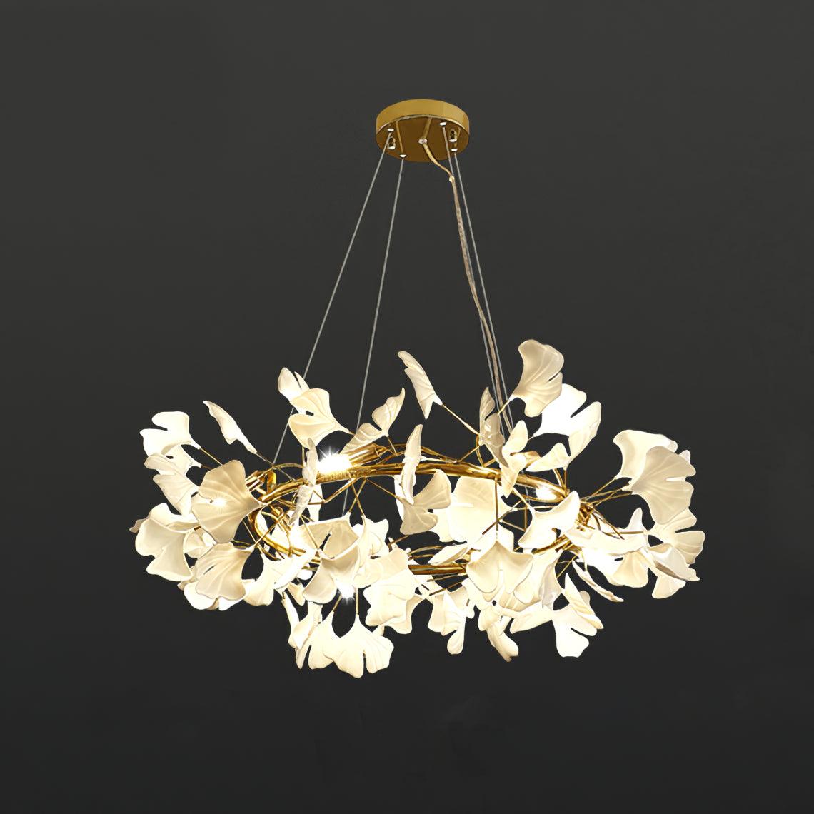 Orelalella Gingko LED kroonluchter met tak