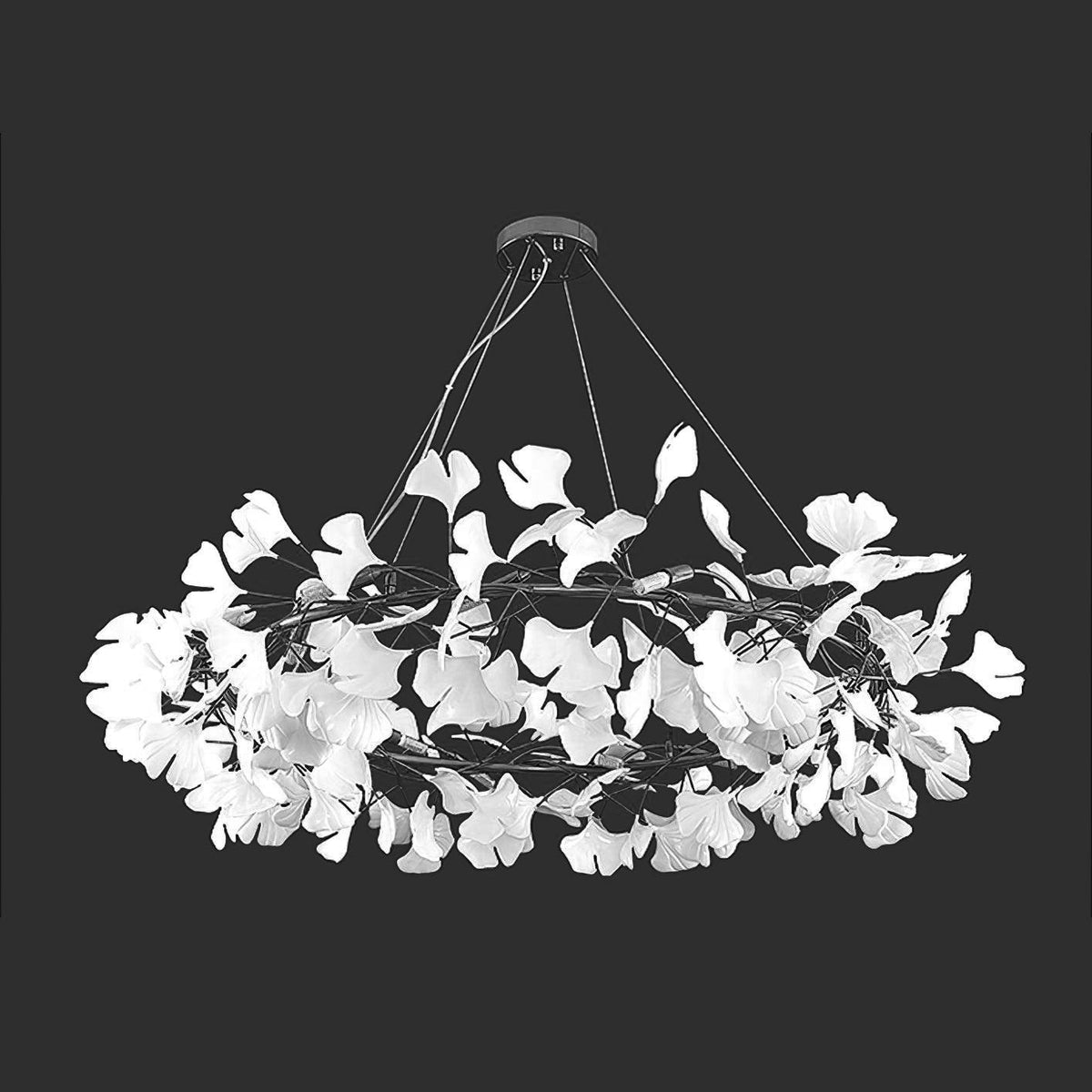Orelalella Gingko LED kroonluchter met tak