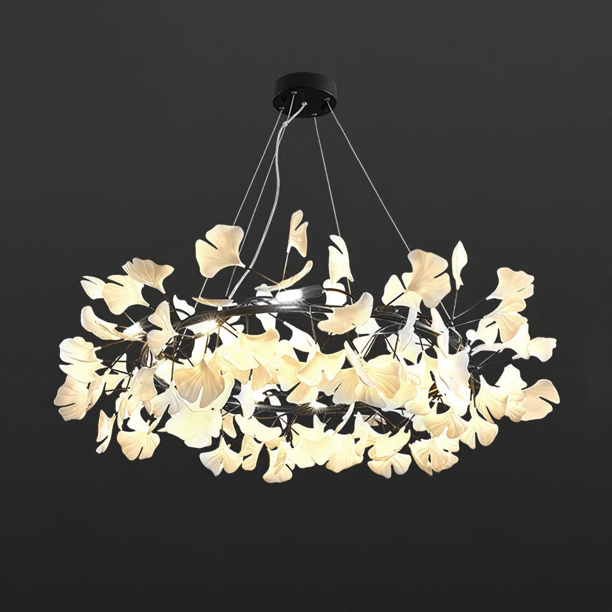 Orelalella Gingko LED kroonluchter met tak
