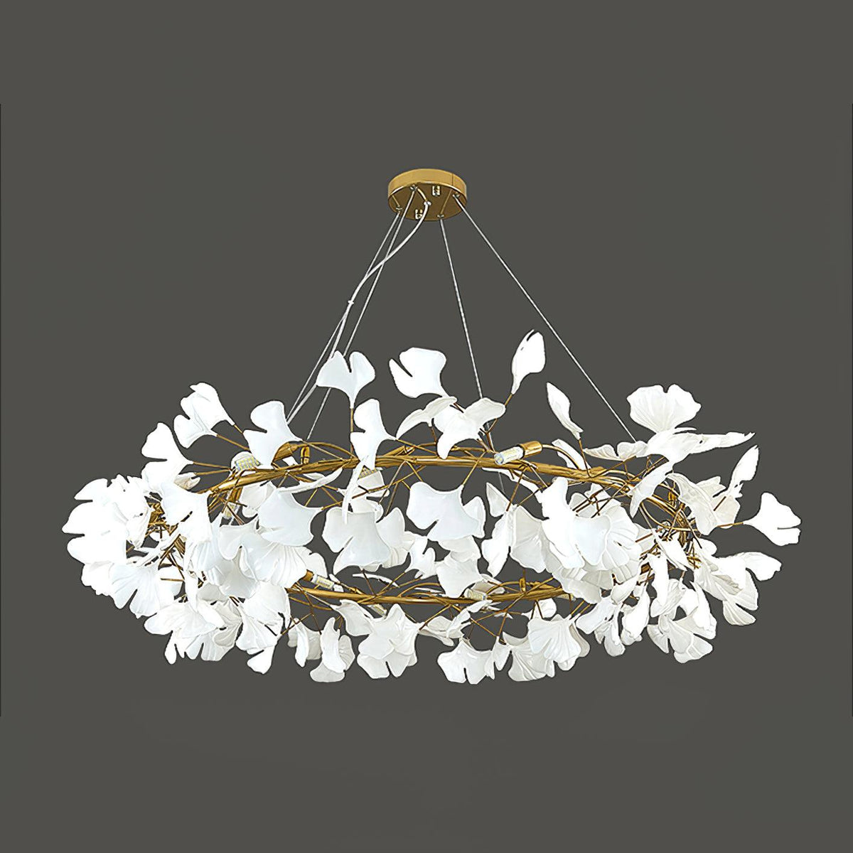 Orelalella Gingko LED kroonluchter met tak