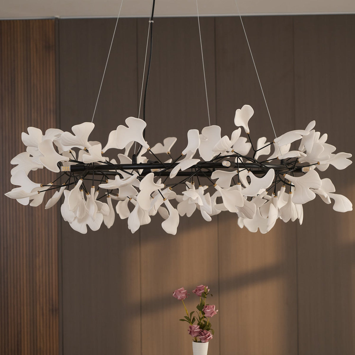 Orelalella Gingko LED kroonluchter met tak