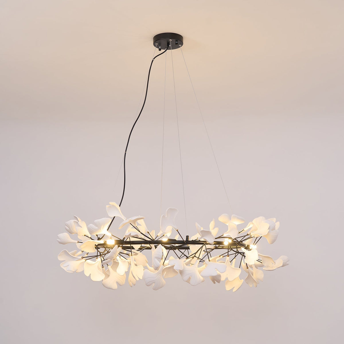 Orelalella Gingko LED kroonluchter met tak