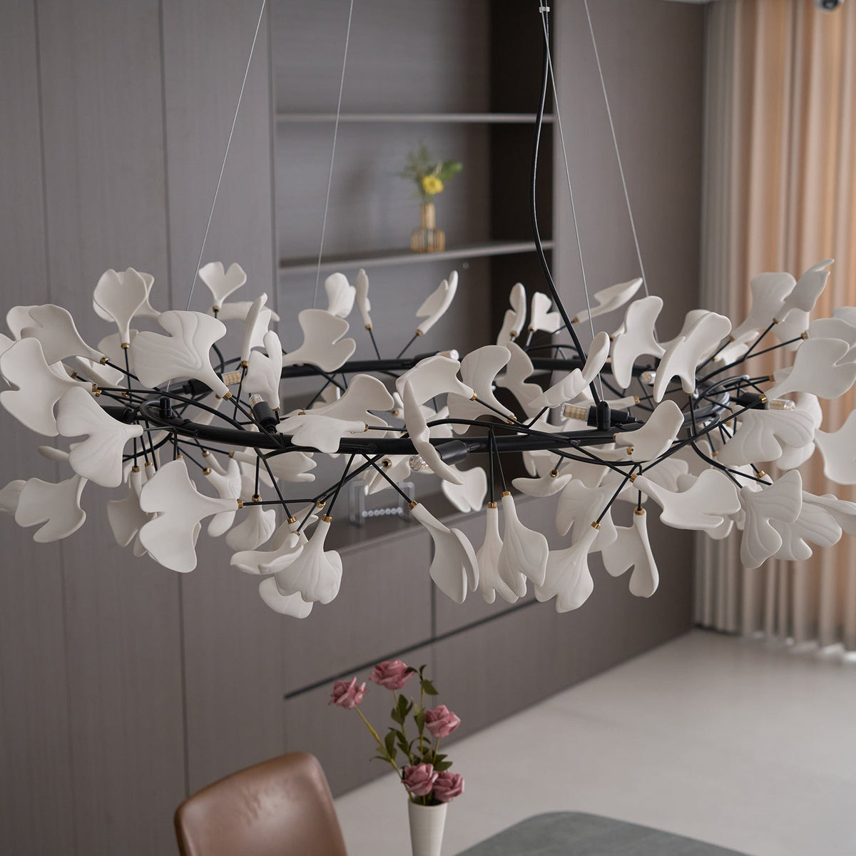 Orelalella Gingko LED kroonluchter met tak