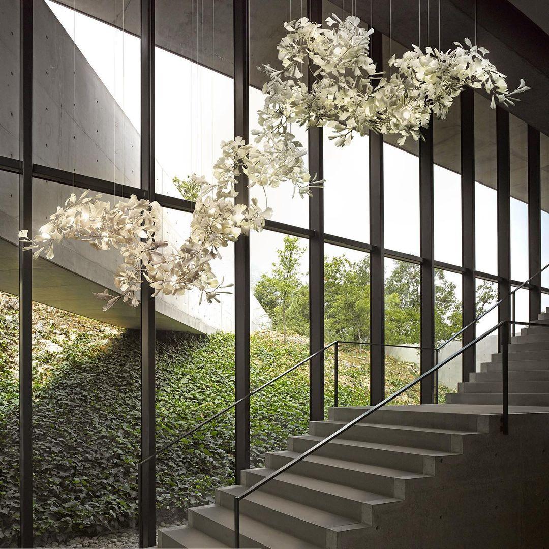 Ginkgo kroonluchter Cluster