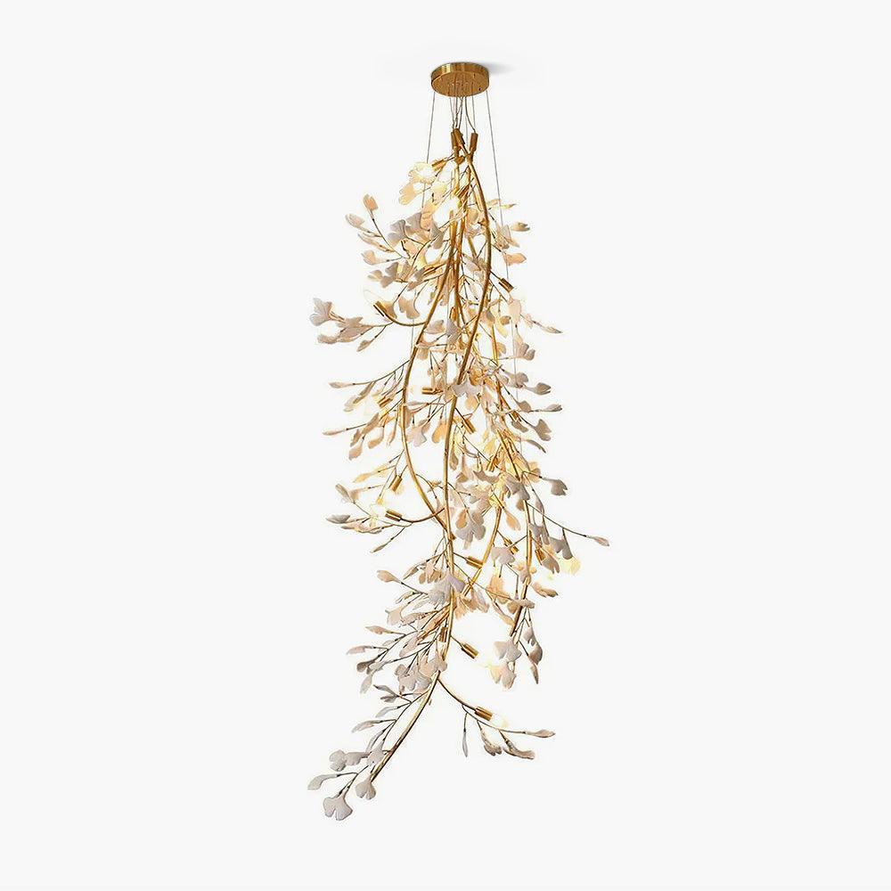 Ivmarel Gingko Long Branch Ceramics Kroonluchter