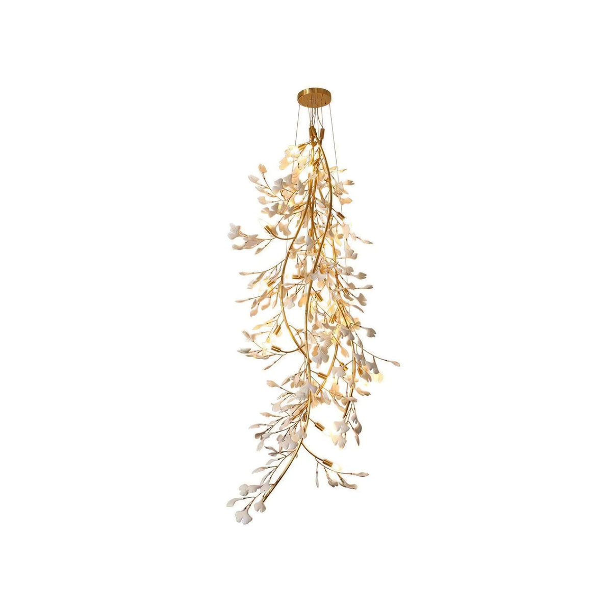 Ivmarel Gingko Long Branch Ceramics Kroonluchter