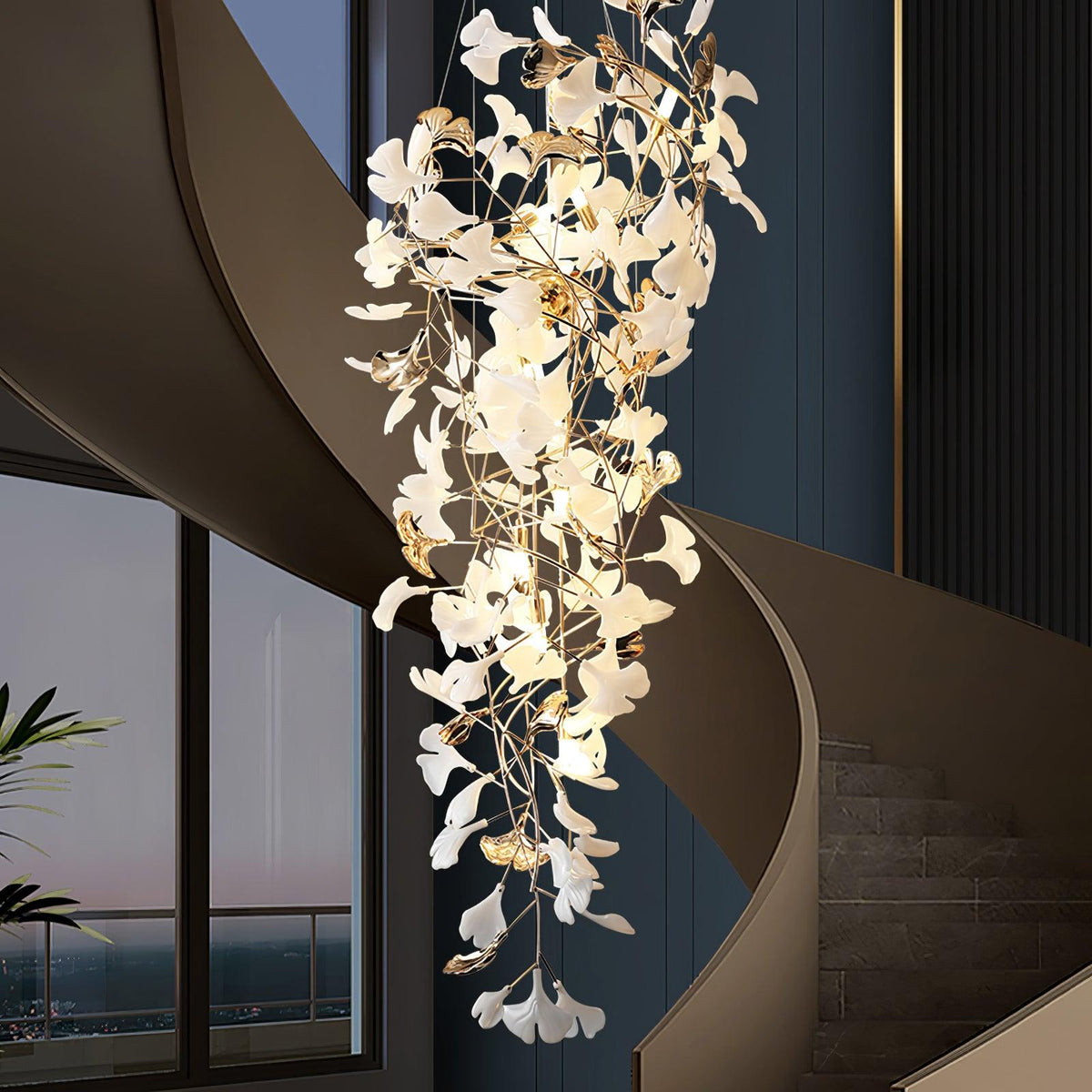 Claire luxe Gingko Kroonluchter