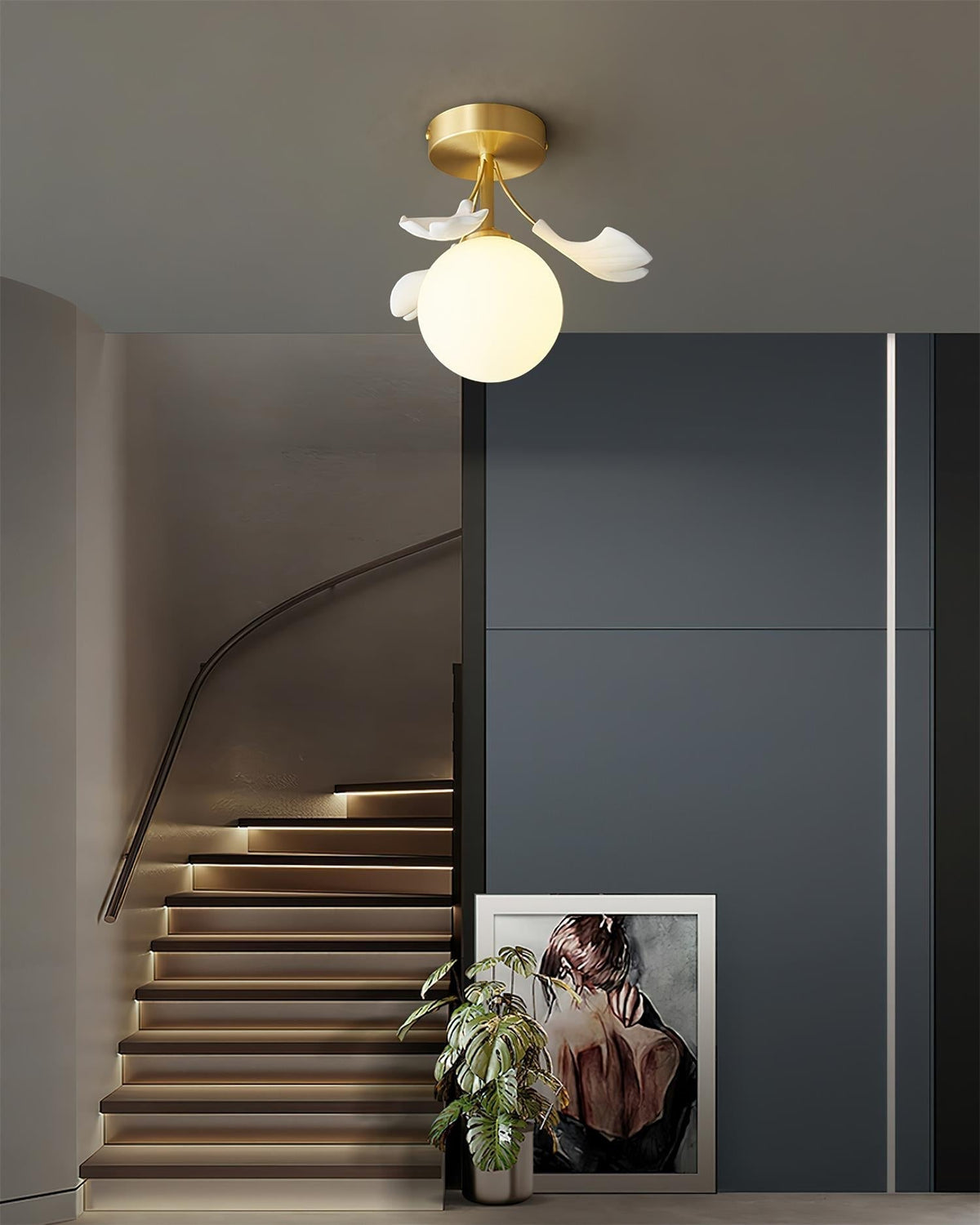 Yellio plafondlamp