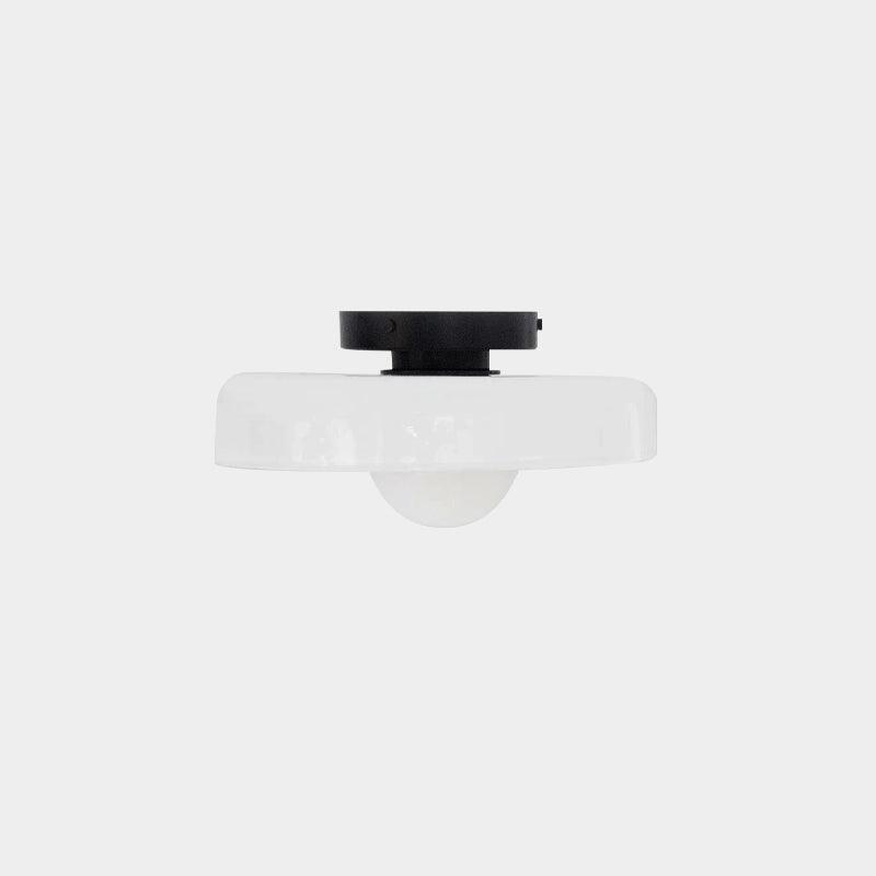Diroxen plafondlamp oranje ring speels sculpturaal