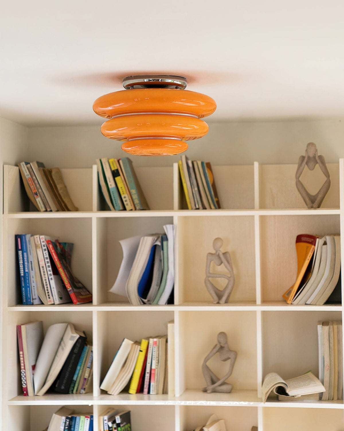 Miroel oranje plafondlamp