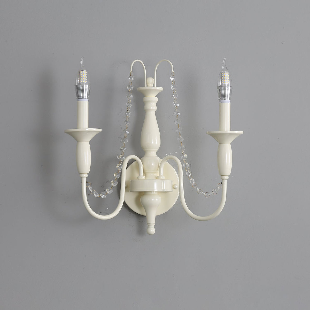 Vatalisra Vintage Industriële wandlamp met glas