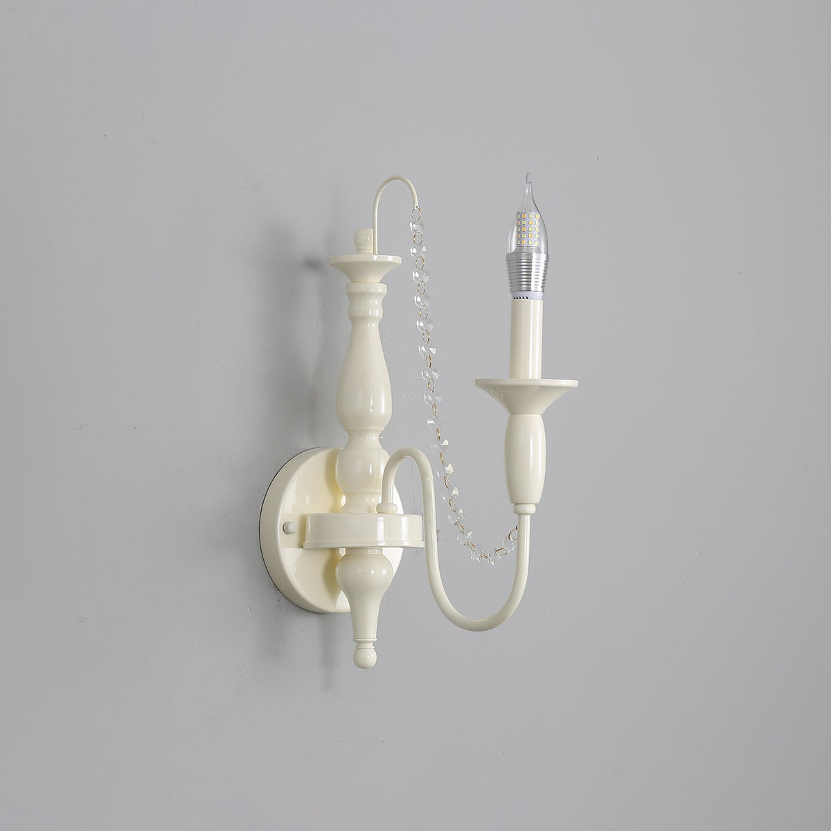Vatalisra Vintage Industriële wandlamp met glas