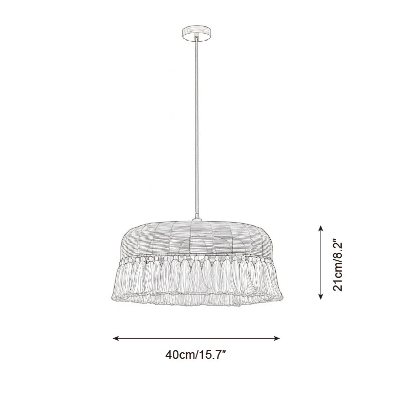 Tassel hanglamp