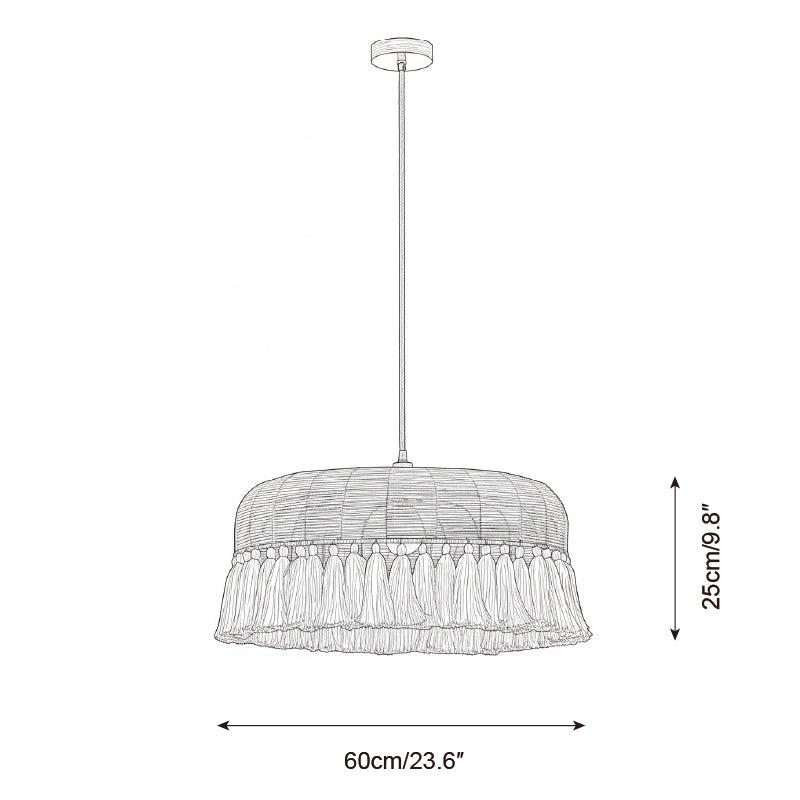 Tassel hanglamp