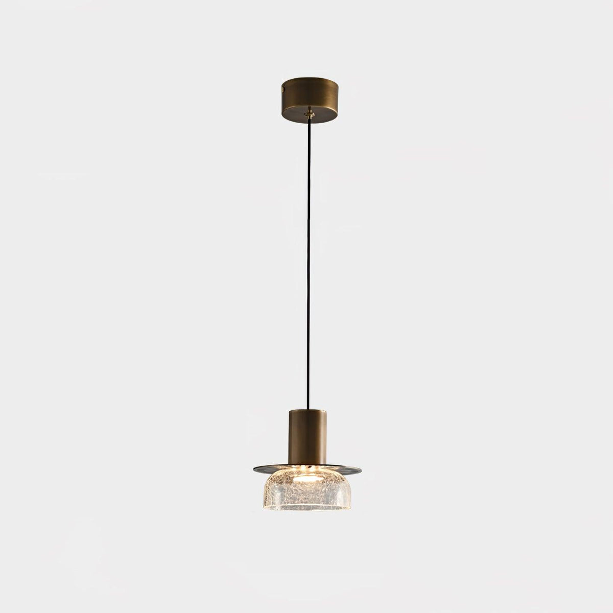 Glacier Crackle glas hanglamp