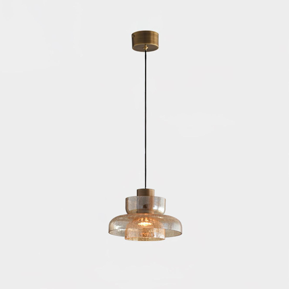 Glacier Crackle glas hanglamp