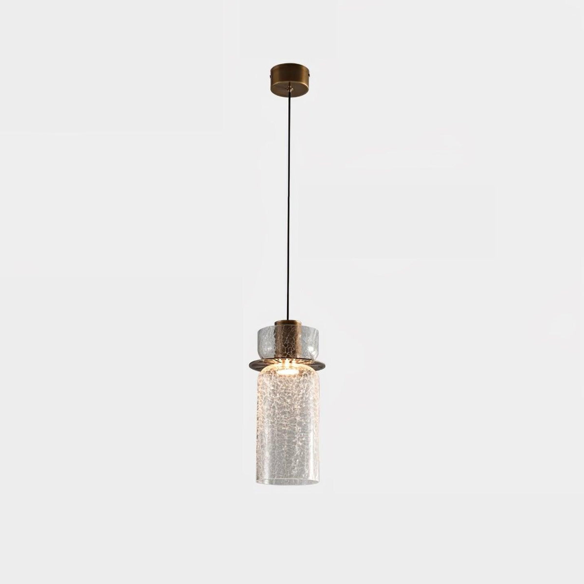 Glacier Crackle glas hanglamp
