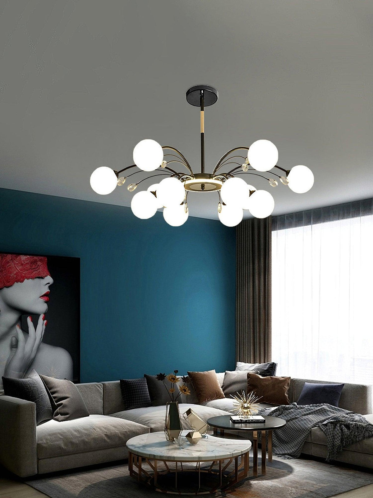 Eroxen hanglamp Glasdruppel