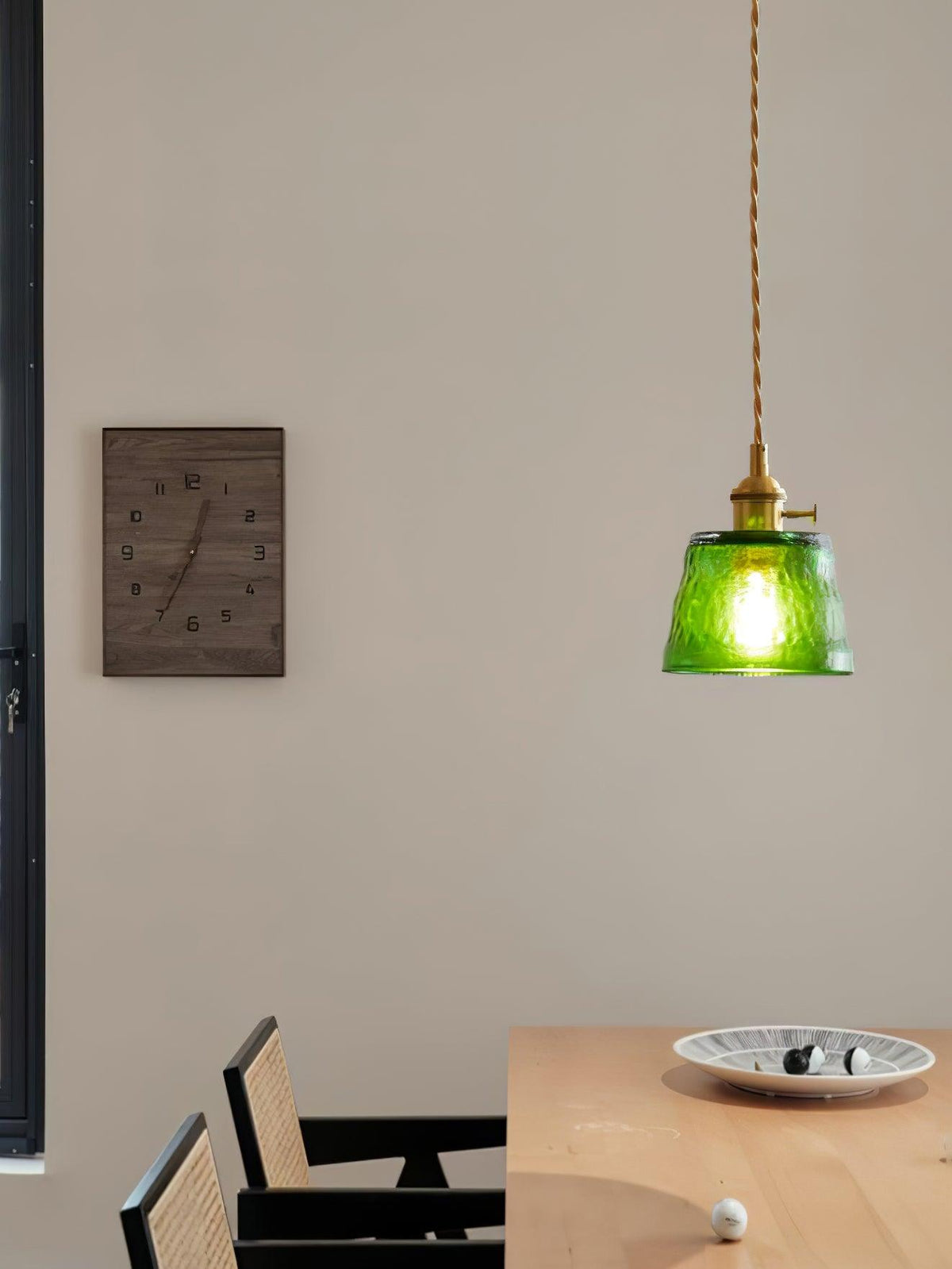 Lioreraya hanglamp van koper glas voor eetkamer