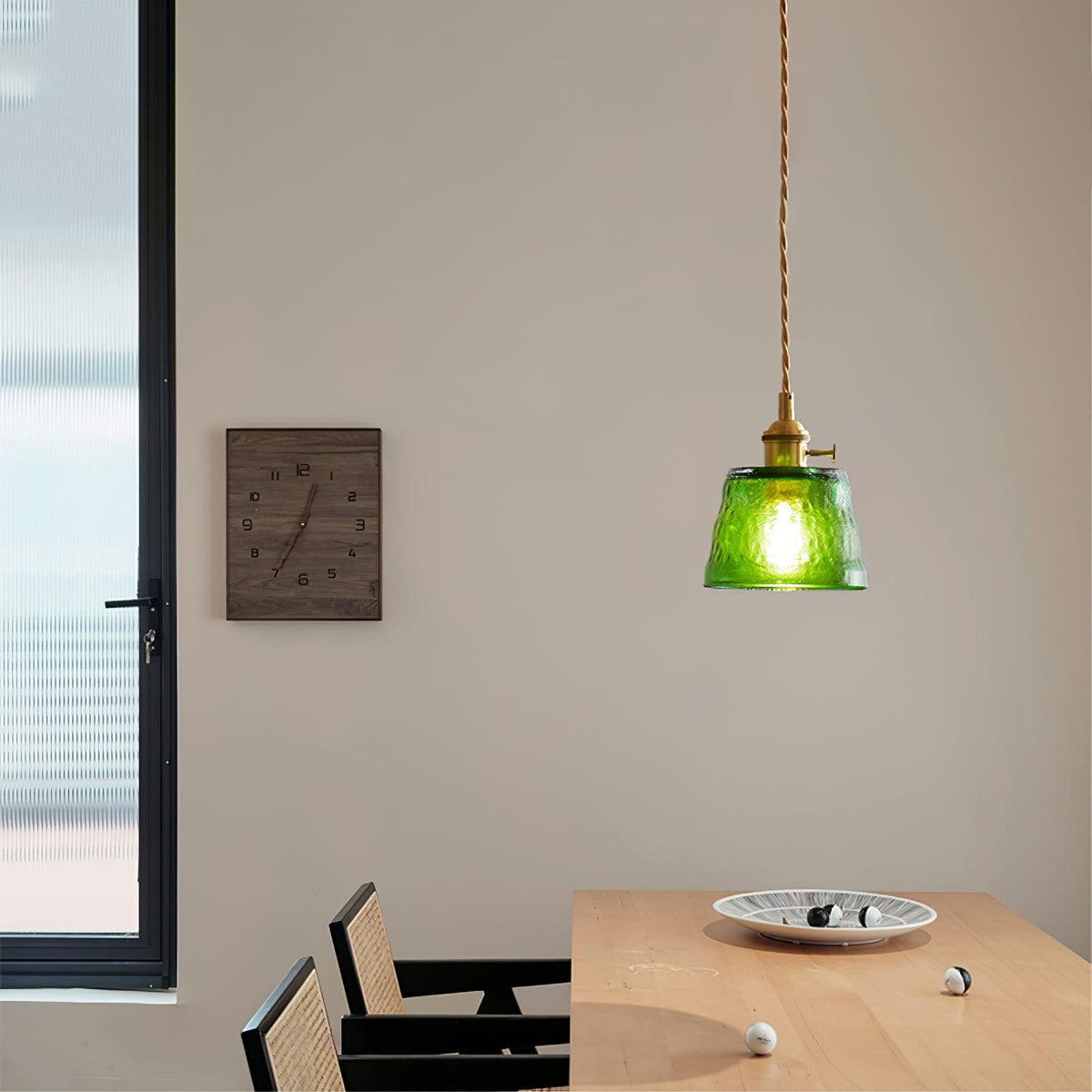 Lioreraya hanglamp van koper glas voor eetkamer