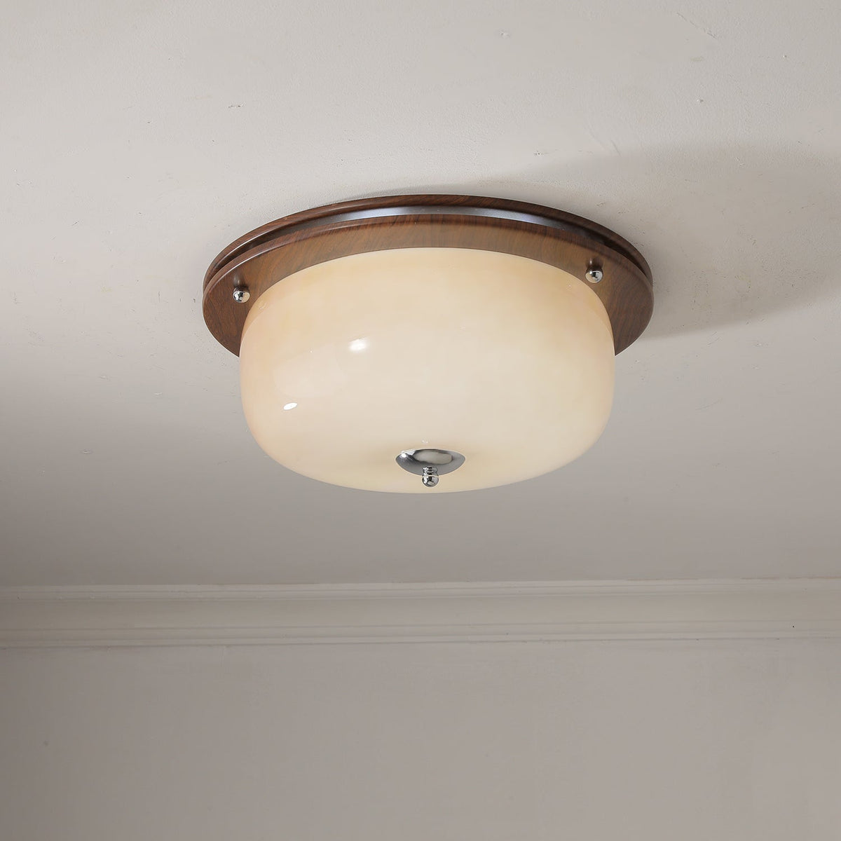 Vetheel Premium Noords Kunstzinnig Koepel Glas Plafondlamp